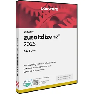 Lexware zusatzlizenz 2025 für 1 User - Abo