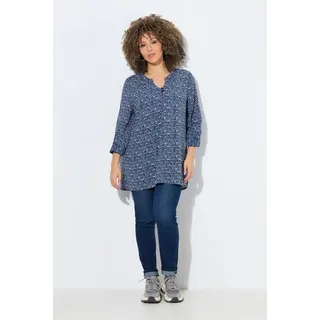 Ulla Popken Tunika in tintenblau | Gr.: 46-48