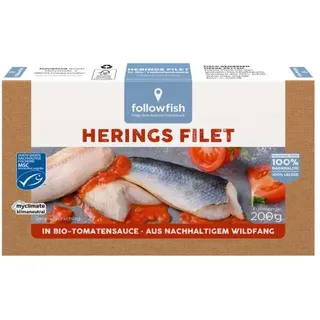 followfish Heringsfilet in Bio-Tomatensauce