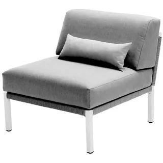 Loungesystem Club Anbaumodul - 301 - weiß standard 736 - anthracite