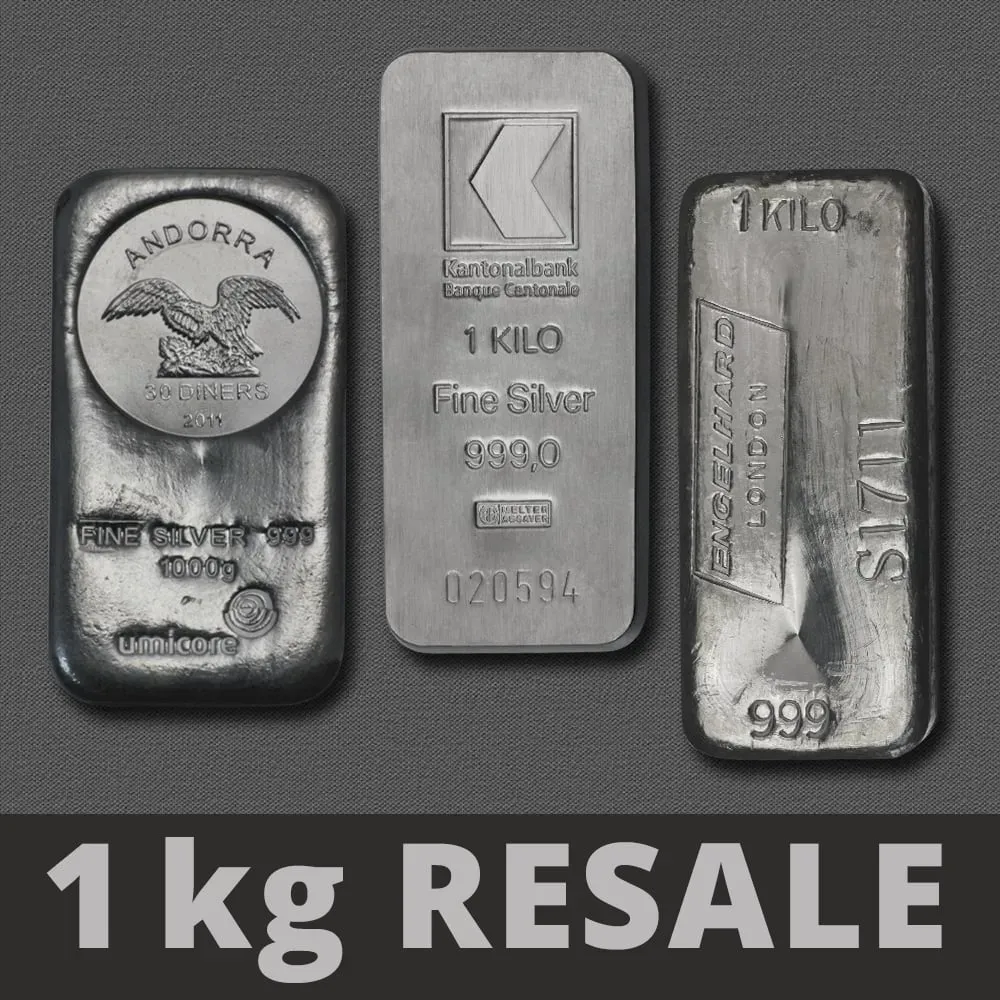 Silberbarren 1kg (Resale)