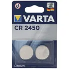 Varta Professional Electronics CR2450, CR 2450 Lithium 2er Blister Verpackung