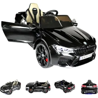 ES-Toys Elektro-Kinderauto BMW M5 Drift Version schwarz (12 V)