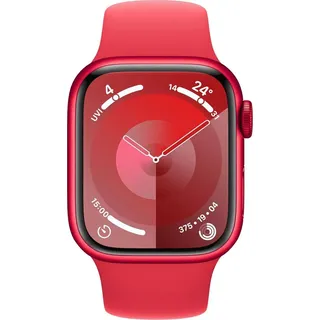 GPS + Cellular 41 mm Aluminiumgehäuse (product)red, Sportarmband (product)red S/M