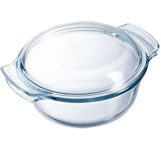 Pyrex Kasserolle, rund, 3,2 l, Classic