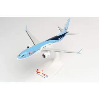 HERPA 612760 TUIfly Germany Boeing 737 Max 8 – D-AMAX „Mallorca“ in Miniatur zum Basteln Sammeln und als Geschenk, Mehrfarbig