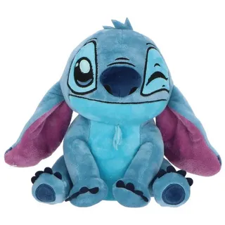Lilo and Stitch Stitch Spardose mit Knipoog – Kuschelige Plüsch-Spardose – Offizielles Lizenzprodukt – ca. 20 cm – Lustiges Zwinker-Design – Geschenk für Kinder & Fans