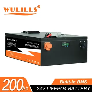 Neue 12V 24V 48V 100Ah 200Ah 280Ah 300Ah LiFePo4 Batterie Pack Lithium-Eisen Phosphat Batterien eingebaute BMS Für Solar Boot Keine Steuer