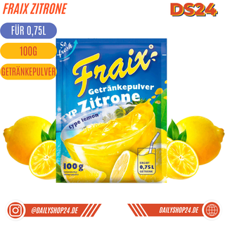 FRAIX Getränkpulver - 25 / Zitrone