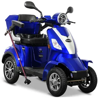 E-Quad 25 V.2 1000 Watt 25 km/h blau