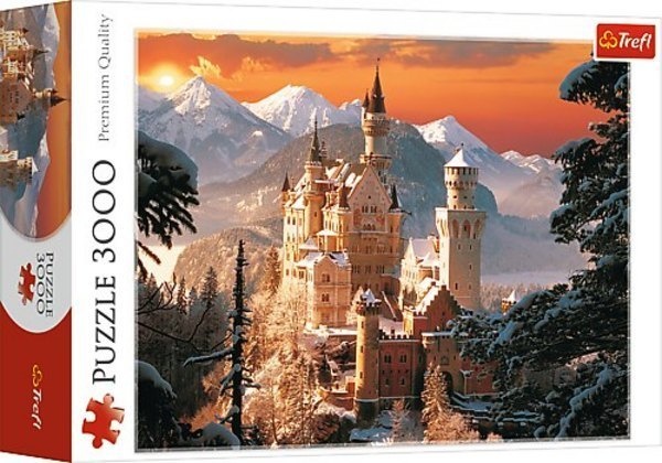Neuschwanstein Im Winter (Puzzle)