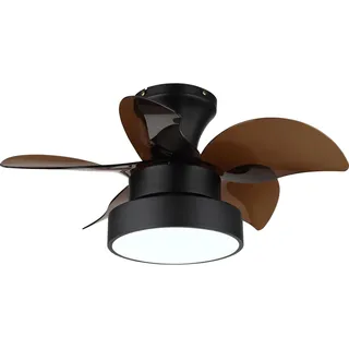 GLOBO Kari 58 cm Deckenventilator Schwarz