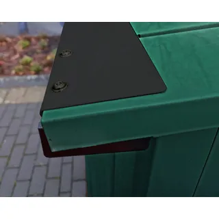 EcoStar Laubabdeckung für Regenrinne Pultdach Typ 3