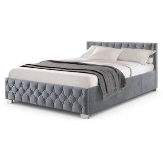 Juskys Nizza 120 x 200 cm dunkelgrau