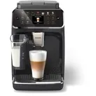 PHILIPS Kaffeevollautomat "EP4441/50 4400 Series, 12 Kaffeespezialitäten (heiß oder eisgekühlt)", schwarz, B:24,6cm H:37,1cm T:43,3cm, Kaffeevollautomaten, LatteGo-Milchsystem, SilentBrew Technologie, Schwarz, Topseller