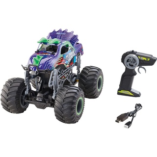 REVELL Control Dino Truck I Ferngesteuerter MonsterTruck im Dino-Design I Mit LED-Beleuchtung und integriertem Verdampfer I Austauschbarer Li-Ion Akku I Für Kinder und Erwachsene ab 8 Jahren geeignet