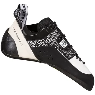 Woman white/black