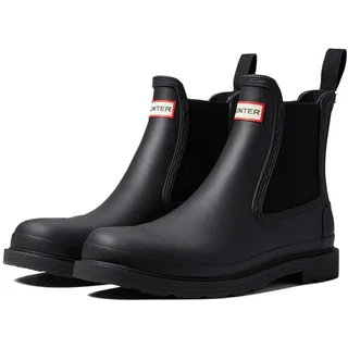 Hunter Boots Hunter Herren Gummistiefel schwarz/weiß/feuerrot 43 - 43 EU