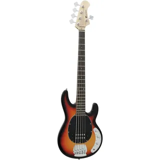 Dimavery MM-505 E-Bass, 5-saitig, sunburst