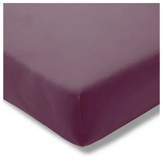 90 x 200 - 120 x 220 cm aubergine