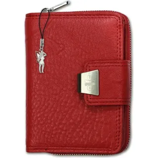 Jennifer Jones Damen Portemonnaie Leder 12.5x3.5x9cm OPJ708R