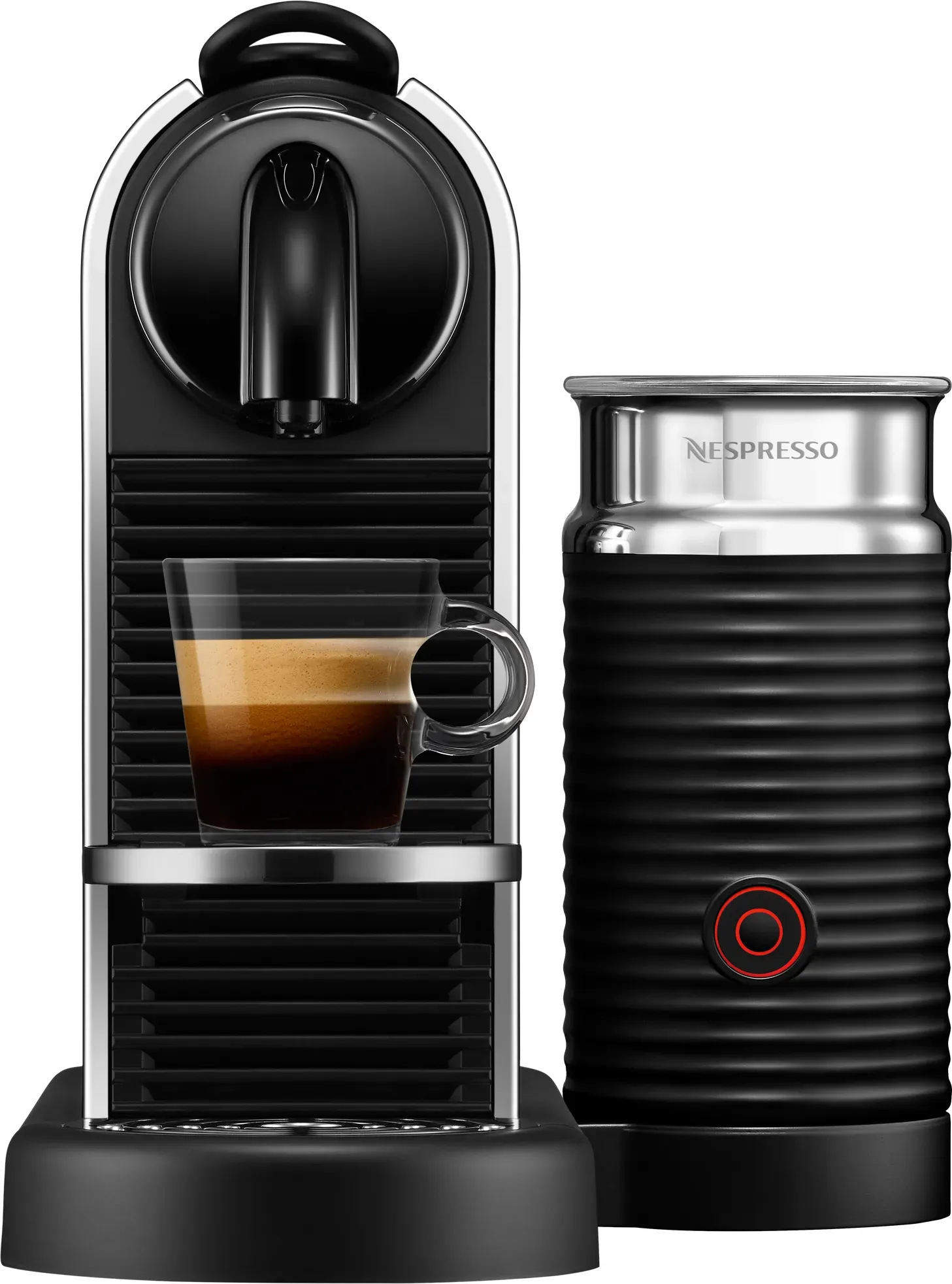 Nespresso CitiZ Platinum&milk D Stainless Steel Original Kaffeemaschine