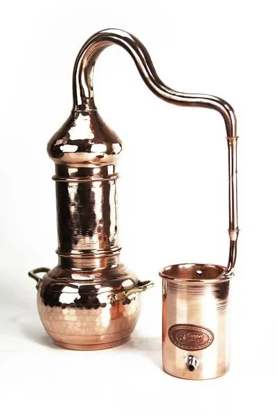 `CopperGarden®` 0,5 Liter Destille ESSENCE  Kolonnenbrennerei