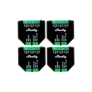 Shelly Plus AddOn 4er-Set - Zubehör für Plus Relais