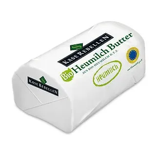 (49,50 EUR/kg) Bio Heumilch Butter Käserebellen 200g, Sauerrahmbutter