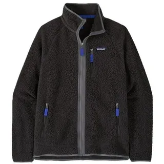 Patagonia Retro Pile Jkt - Fleecejacke - Black w/Forge Grey