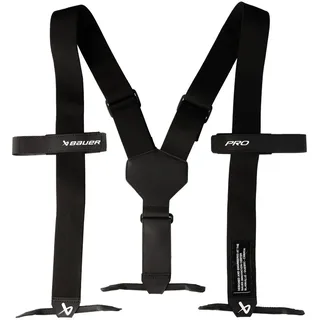 Hosenträger Bauer  Goalie Suspenders Senior - Schwarz
