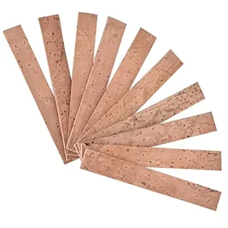 10-teiliges Set Klarinetten-Halsgelenk-Korken-Blatt-Reparaturset, Ersatzteile, Zubehör für die Wartung von Holzblasinstrumenten, Schlüsselstreifen, Blattschraube, Mundstückpolster