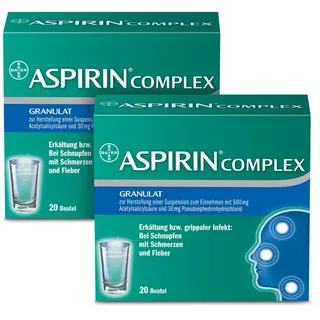 Bayer Aspirin Comp Gran-Stick Doppelpack 2X10 St
