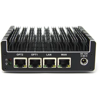 Protectli Vault FW4B - 4 Port, Firewall Micro Appliance/Mini PC - Intel Quad Core (Celeron J3160), AES-NI, Barebone