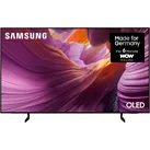 SAMSUNG OLED-Fernseher "GQ65S85FAE OLED-Fernseher", Energieeffizienz: F, schwarz, 65 ′′, Fernseher, HDR, Dolby Atmos & AI Sound, Pantone Farben, Gaming Hub, bis zu 120Hz, OLED-Fernseher, Topseller