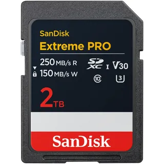 SanDisk Extreme Pro SDXC Speicherkarte 2 TB