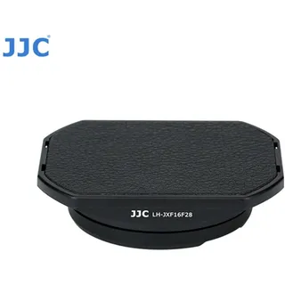 JJC LH JXF16F28 Lens Hood Zwart, Gegenlichtblende, Schwarz