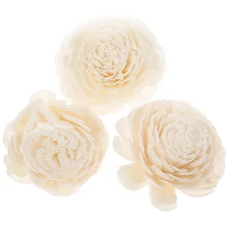 ABOOFAN Aromatherapie-Diffusor-BlüTenkopf, ErsatzzubehöR FüR DiffusorstäBchen Aus Holz, NachfüLlstäBchen FüR ÖLduft FüR Zimmer, BüRo