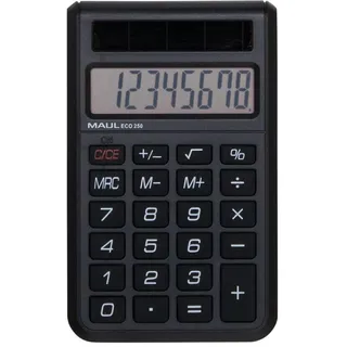 Maul Taschenrechner ECO 250 Schwarz