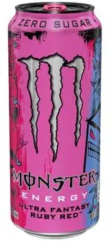 Monster Energy Ultra Fantasy Ruby Red Zero Sugar 473ml