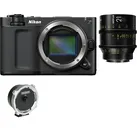 Nikon ZR +Vespid Prime 21mm T2.1 PL/EF + PL an Nikon Z-Mount T Adapter