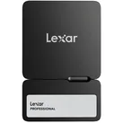 Lexar Go Portable SSD SL400 1TB mit Hub Black