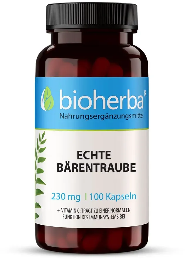 Echte Bärentraube 230 mg 100 Kapseln