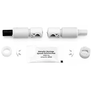 Vigour Toiletten-Sitz-Dämpfer Ersatzset für DESIAS, DESSIAS und DERSIAS mit Anleitung