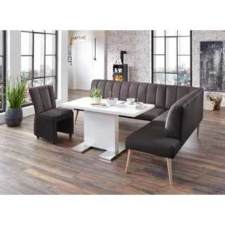 Kunstleder langer Schenkel links schoko