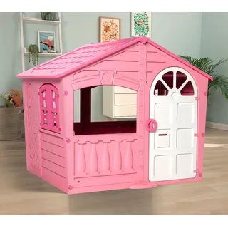Westmann Spielhaus Pinky Kunststoff 140 x 111 x 115 cm