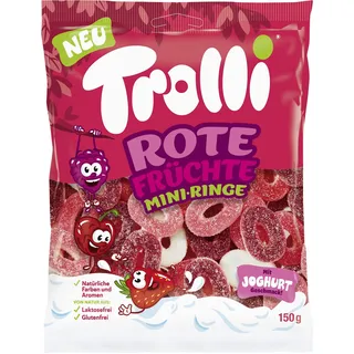 Trolli Rote Früchte Mini Ringe 150 g