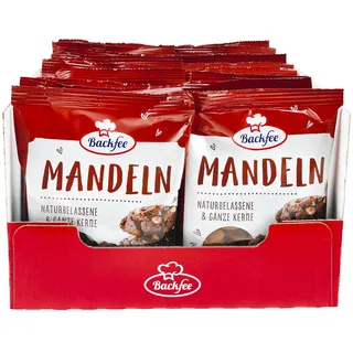 Backfee Mandeln ganz 200 g, 25er Pack