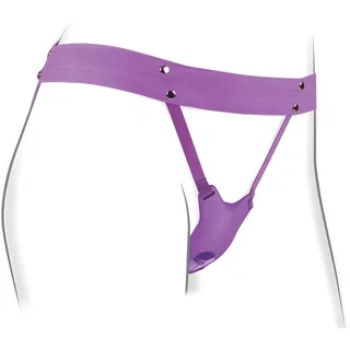 Fantasy For Her Ultimate Butterfly Strap-on Vibrator - Purple
