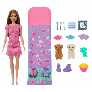 Fisher-Price Fisher-Price® Spielfigur Barbie Welpen-Pyjama-Party